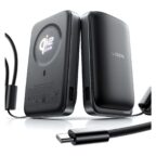 LISEN Qi2.2 25W MagSafe Powerbank 10.000 mAh mit 45W PD und abnehmbarem USB-C-Kabel