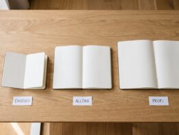 Drei Notebooks mit den Schildern Einstieg, Alltag und Profi als MacBook Kaufberatung