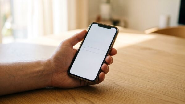 mailbox ausschalten bild 1 Smartphone mit leerer Eingabezeile in der Telefon-App