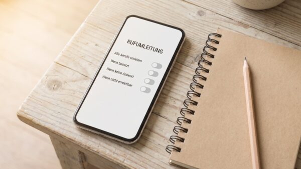 mailbox ausschalten bild 2 MenĂĽ Rufumleitung im Smartphone mit deaktivierten Schaltern