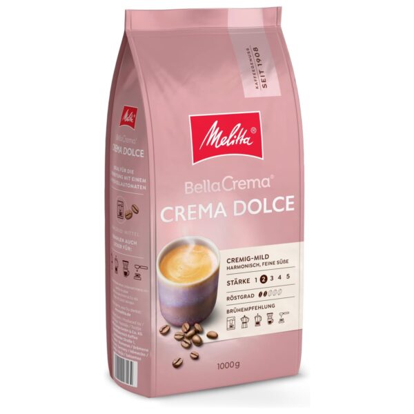 Melitta BellaCrema Crema Dolce Kaffeebohnen 1 kg