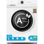 Midea Waschmaschine 7 kg Energieklasse A-10% 1400 U/Min Weiß MF10EW70BA10