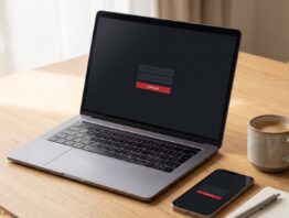 Netflix Login im Browser und in der App: Anmeldemaske auf Laptop und Smartphone