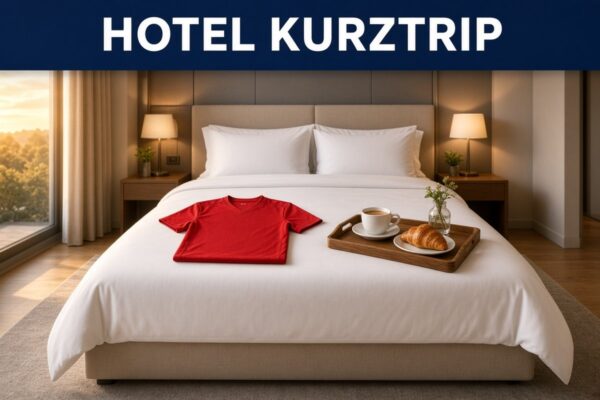 Hotelgutschein für 2 Personen mit Frühstück und Bundesliga-Trikot bei Netto Reisen