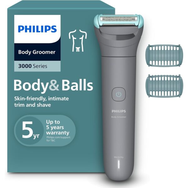 philips bodygroom 3000 bg3480 15 Philips Bodygroom 3000er-Serie Herrentrimmer mit Dreifachschutz-Rasiersystem BG3480/15 Series 3000
