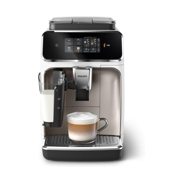 PHILIPS Kaffeevollautomat LatteGo 2300 Serie Weiß