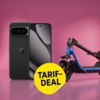Google Pixel 10 Pro XL 256GB mit Niu KQi 100F E-Scooter im Telekom-Tarif