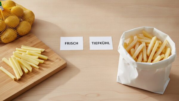 pommes selber machen frisch tiefkuehl Kostenvergleich Pommes selber machen: frische Kartoffeln gegen Tiefkühl-Pommes