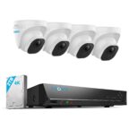 Reolink RLK8-800D4 4K PoE Überwachungskamera Set mit 4 Kameras und 8CH 2TB NVR