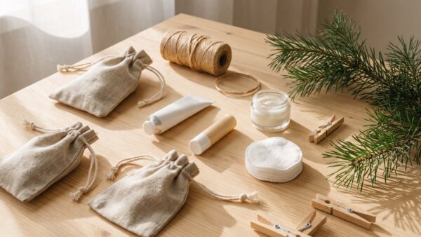 rossmann adventskalender bild 4 Selbst zusammengestellter Pflegekalender mit Saeckchen und Produkten