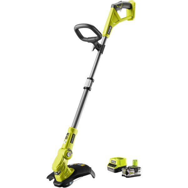 ryobi one plus kantenschneider rlt183250f RYOBI 18 V ONE+ Kantenschneider RLT183250F mit 5,0 Ah Akku und Schnellladegerät
