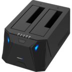 SABRENT EC-HD2B 2 Bay USB Festplatten Dockingstation 2,5 und 3,5 Zoll SATA mit Offline-Klonen