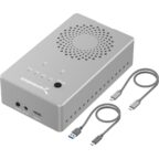SABRENT EC-SSD2 Dual NVMe Gehäuse, 2-Bay M.2 SSD Dockingstation USB-C 10Gbps