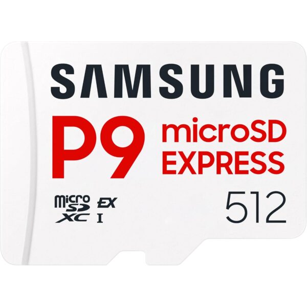 samsung p9 express microsd 512gb Samsung P9 Express microSD Express 512 GB, bis 800 MB/s Lesen, für Nintendo Switch 2