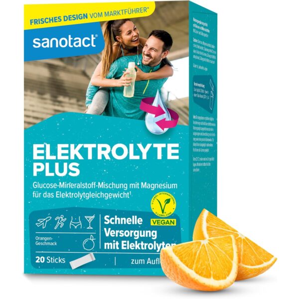 sanotact Elektrolyte Plus 20 Beutel Orange