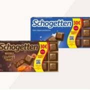 30€ mydays-Erlebnisrabatt beim Kauf von zwei Tafeln Schogetten