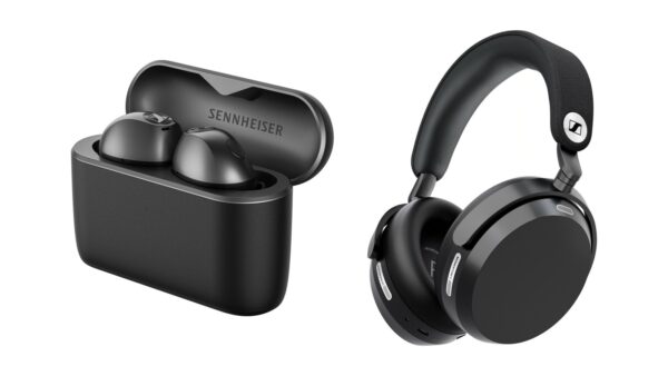 Sennheiser Momentum True Wireless 5 neben dem Momentum 5 Over-Ear