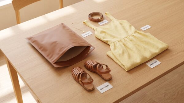 shein zoll warenarten Vier Warenarten in einer SHEIN-Bestellung: Kleid, Sandalen, GĂĽrtel und Kette als getrennte Zollpositionen