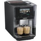 Siemens Kaffeevollautomat EQ700i Aroma TP725E01 mit Full-Touch-Display und zwei Milchkaffee-Glaesern