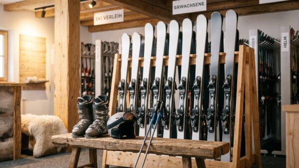 skiurlaub guenstig bild 2 Leihski, Skischuhe und Helm im Skiverleih zum Vergleich mit dem Kauf