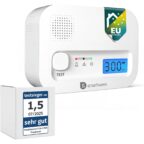 Smartwares FGA-13041 Kohlenmonoxidmelder mit Display und Testknopf