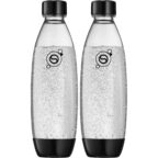 SodaStream Fuse Flaschen 1 L Duopack Schwarz
