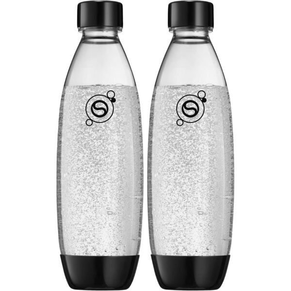 SodaStream Fuse Flaschen 1 L Duopack Schwarz