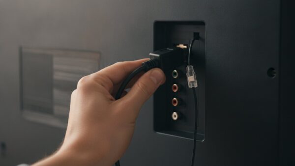 soundbar kaufberatung anschluesse HDMI eARC und optischer Anschluss auf der RĂĽckseite einer Soundbar im Vergleich