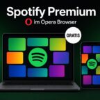 Spotify Premium kostenlos mit dem Opera Browser