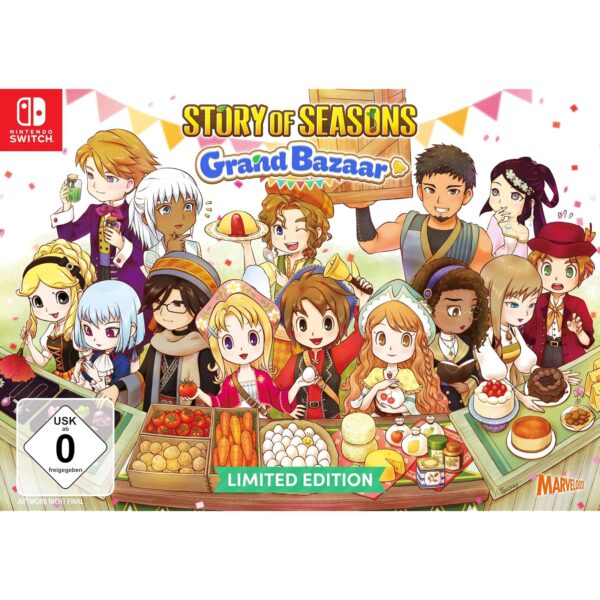 story of seasons grand bazaar limited edition switch Story of Seasons: Grand Bazaar Limited Edition - Nintendo Switch
