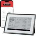 SwitchBot E-Ink Home Dashboard, Wetterstation WLAN mit Familienkalender