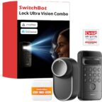 SwitchBot Lock Ultra Vision Combo mit Keypad Vision und Hub Mini