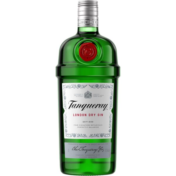 tanqueray london dry gin 1l Tanqueray London Dry Gin 43,1% 1000 ml Einzelflasche