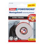 tesa Powerbond ULTRA STRONG doppelseitiges Montageband 1,5 m