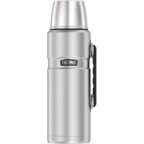 THERMOS STAINLESS KING Thermosflasche 1,20 l, 24 h heiss, Edelstahl 1200 ml