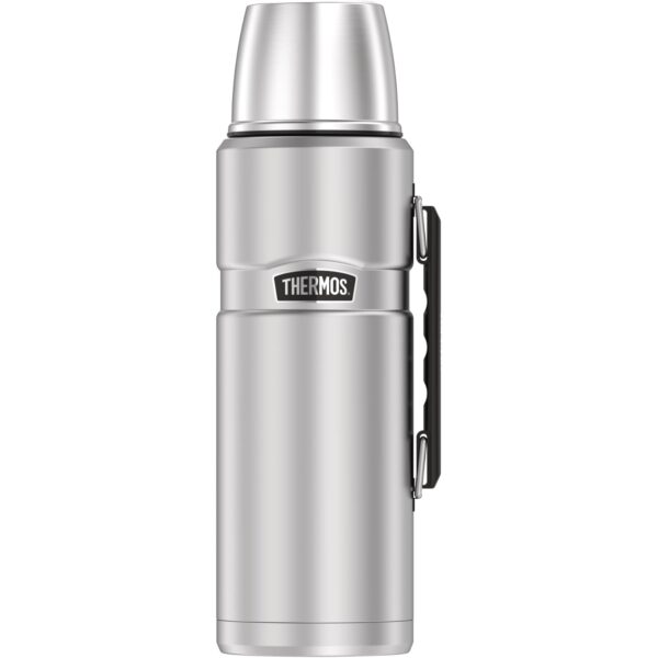 thermos stainless king thermosflasche 1 2 liter THERMOS STAINLESS KING Thermosflasche 1,20 l, 24 h heiß, Edelstahl 1200 ml