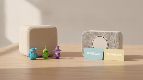 Vergleich Toniebox mit Hörfiguren und Hörbox mit Karten für tigertones