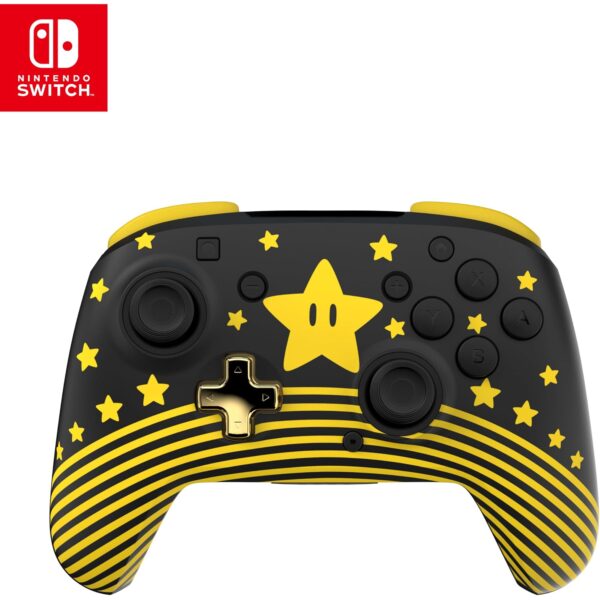 Turtle Beach Rematch kabelloser Controller: Star für Nintendo Switch 2 Super Mario Star