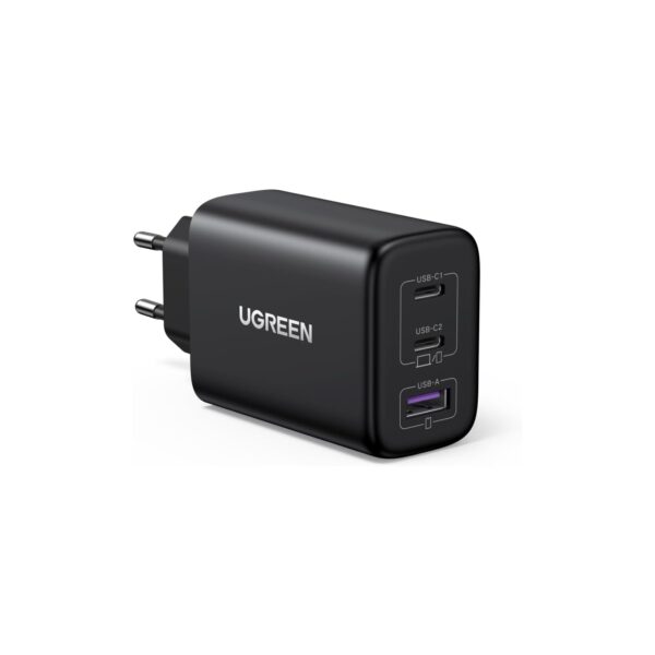 ugreen nexode 65w usb c ladegeraet 3 port UGREEN Nexode 65W USB C Ladegerät 3-Port GaN Netzteil