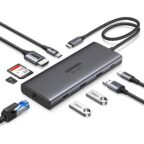 UGREEN Revodok Pro 109 USB-C Hub 9-in-1 mit HDMI 4K@60Hz, 100W PD und Gigabit-Ethernet
