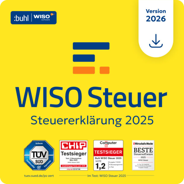 wiso steuer 2026 download Download-Version WISO Steuer 2026 für die Steuererklärung 2025