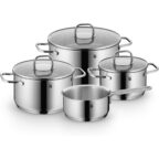 WMF Topf-Set Inspiration Cromargan Edelstahl Rostfrei 18/10, 7-teilig, Induktion