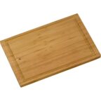 WMF Schneidebrett Bambus natur, 38 x 25 x 1,9 cm, mit Saftrille