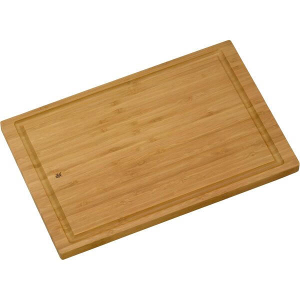 wmf schneidebrett bambus WMF Schneidebrett Bambus natur, 38 x 25 x 1,9 cm, mit Saftrille