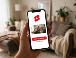 YouTube Kanalmitgliedschaft Testmonat auf dem Smartphone starten