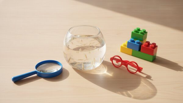 Yps-Gimmicks: Urzeitkrebse im Aquarium, Lupe und Detektivbrille