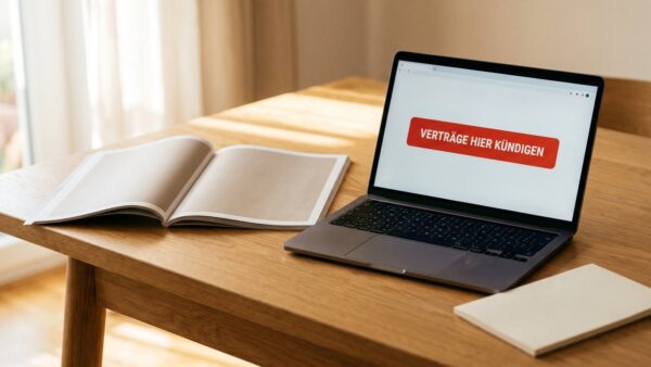zeitschriften abo kuendigen bild 2 Kündigungsbutton im Browser mit Bestätigungsseite für ein Zeitschriften-Abo