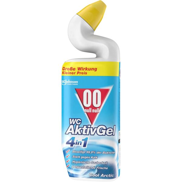 00 null null wc aktiv gel cool arctic 00 null null WC Aktiv Gel 4in1 Flüssiger WC-Reiniger Cool Arctic 750 ml