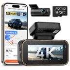 70mai A810 Lite Dashcam Auto 4K, Dashcam Auto Vorne Hinten Wi-Fi 6