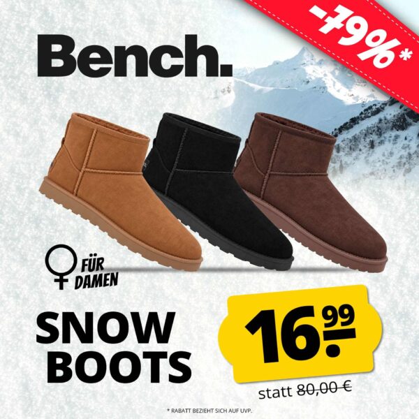 HB BENCH Snow Boots MOB DEU HB BENCH Snow Boots MOB DEU